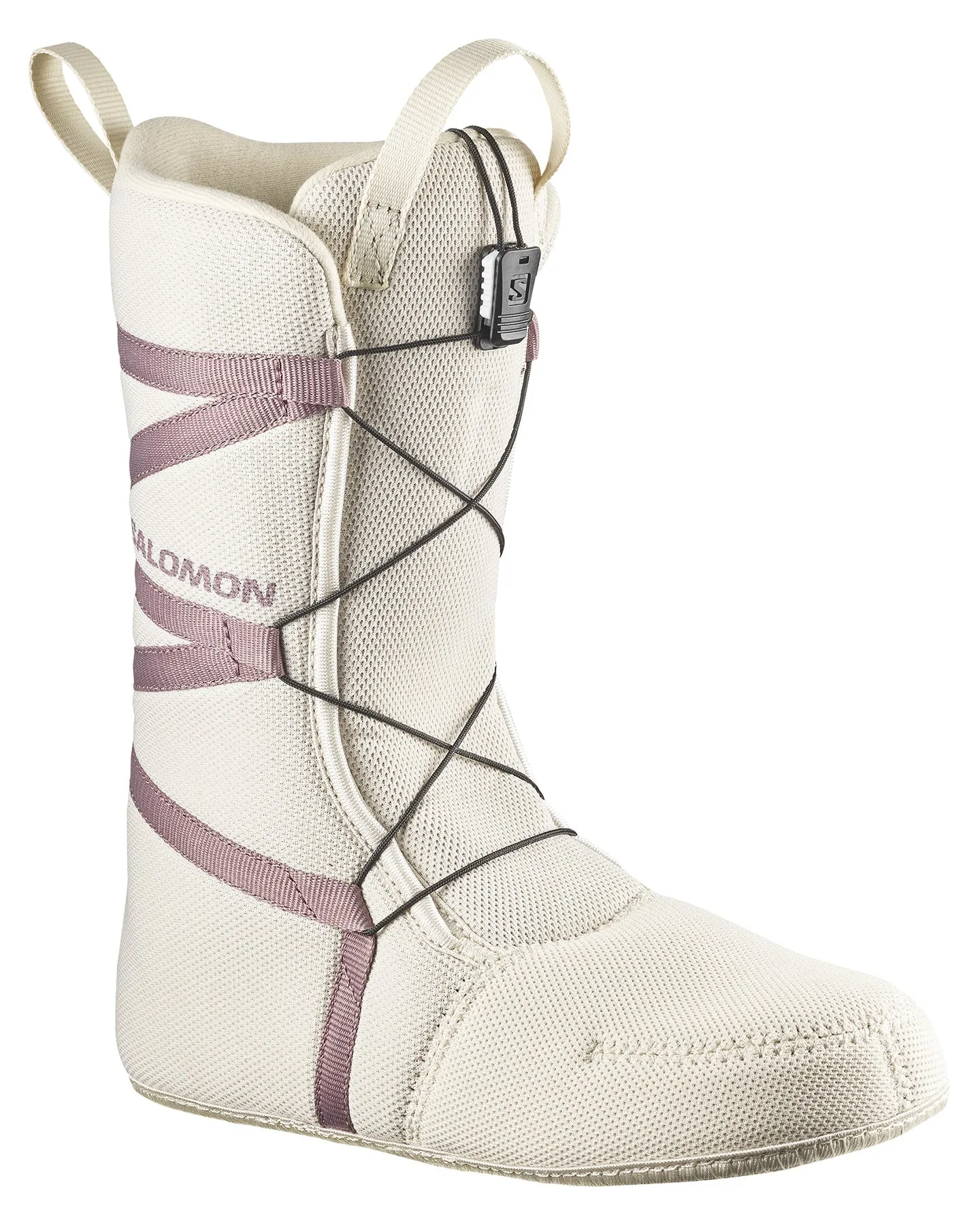 Salomon Pearl Boa Women's Snowboard Boots - Almond Milk / Vanilla Ice / Grape Shake