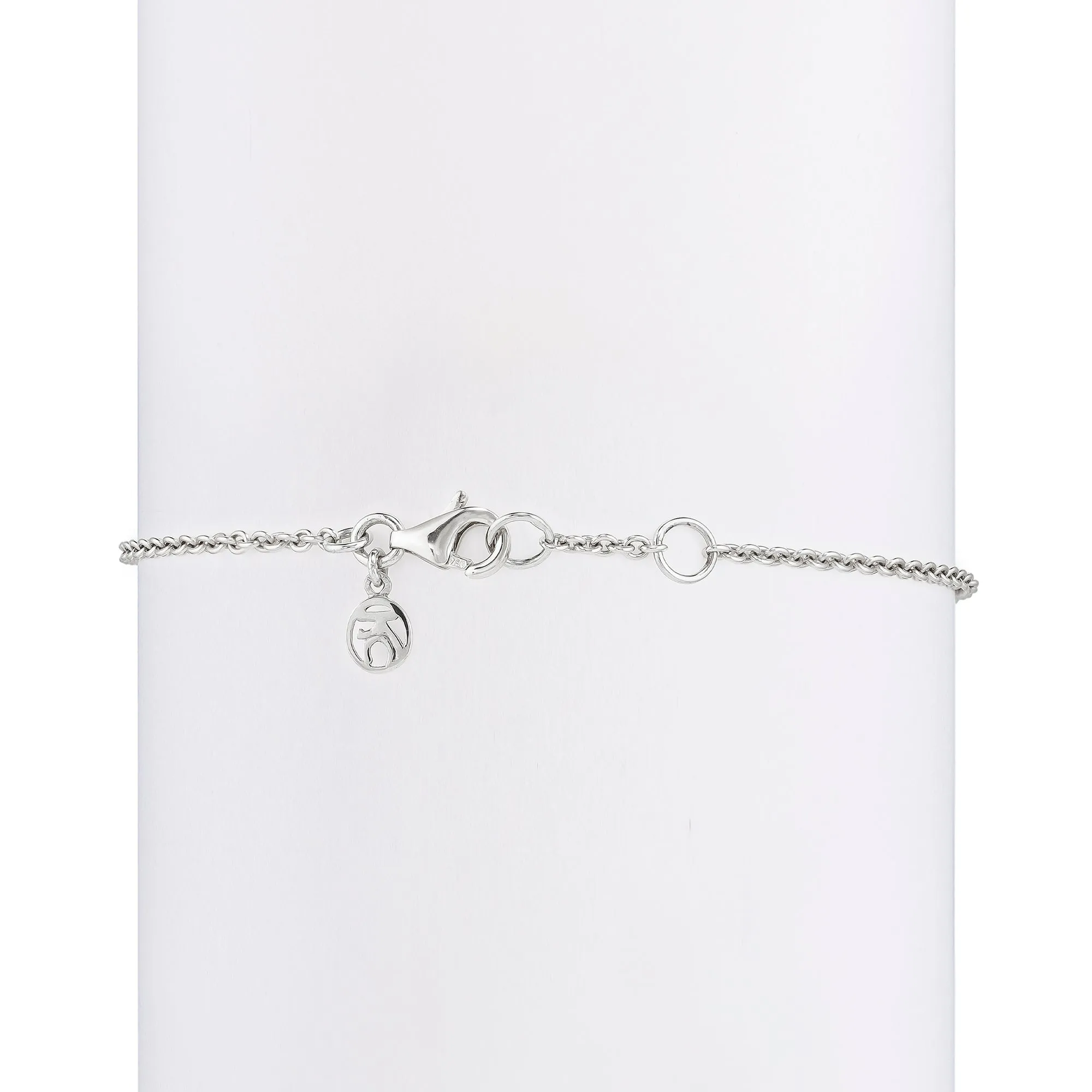 Sapphire Infinity & Turkish Eye Bracelet