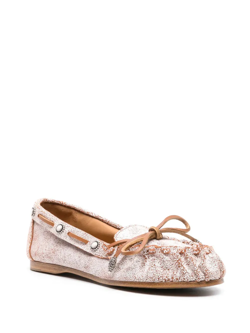 Sartore Crosta suede derby moccasins