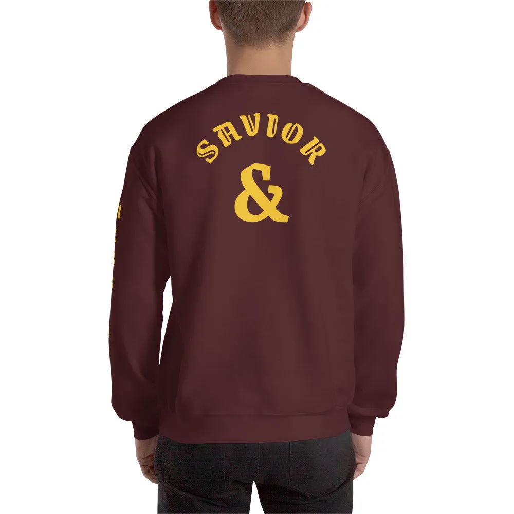 SAVIOR MESSIAH | Premium ROOTS Design SL Adult or Teen Unisex Sweatshirt