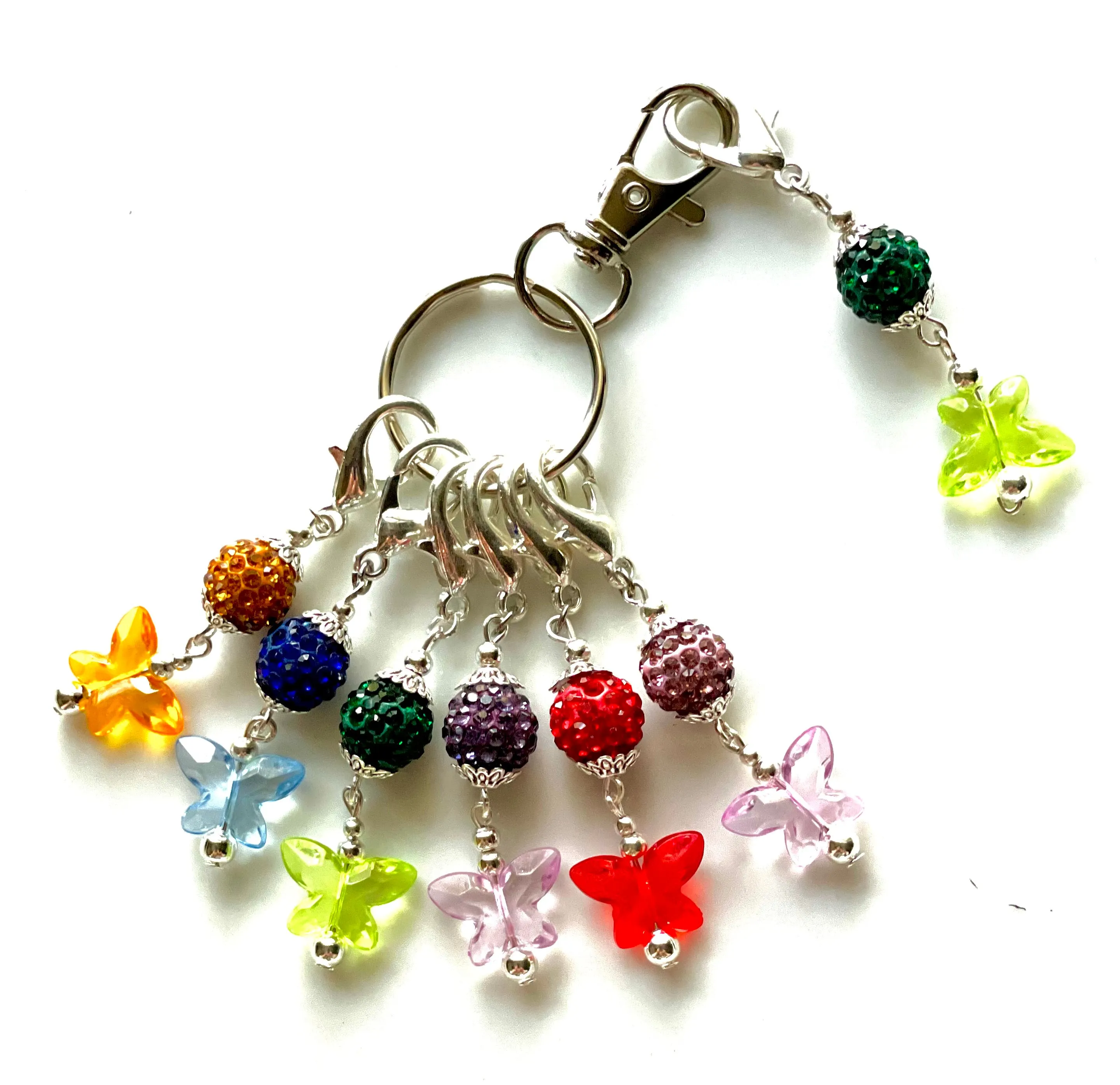 SBB #001 Set of 7 Crochet / Knitting Stitch Markers