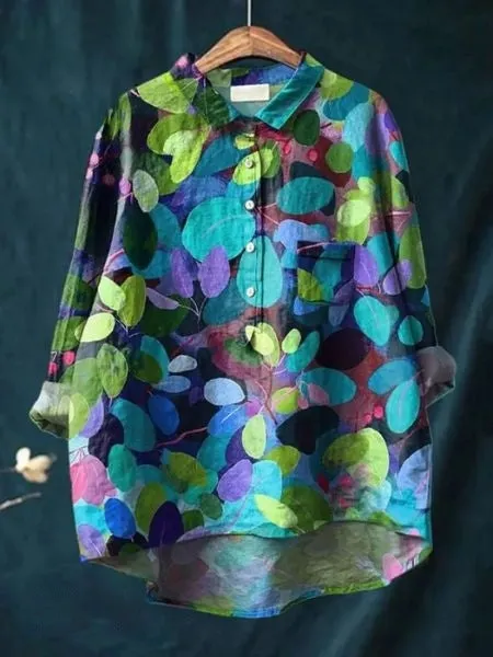 Serena | Blouse with a pretty floral pattern