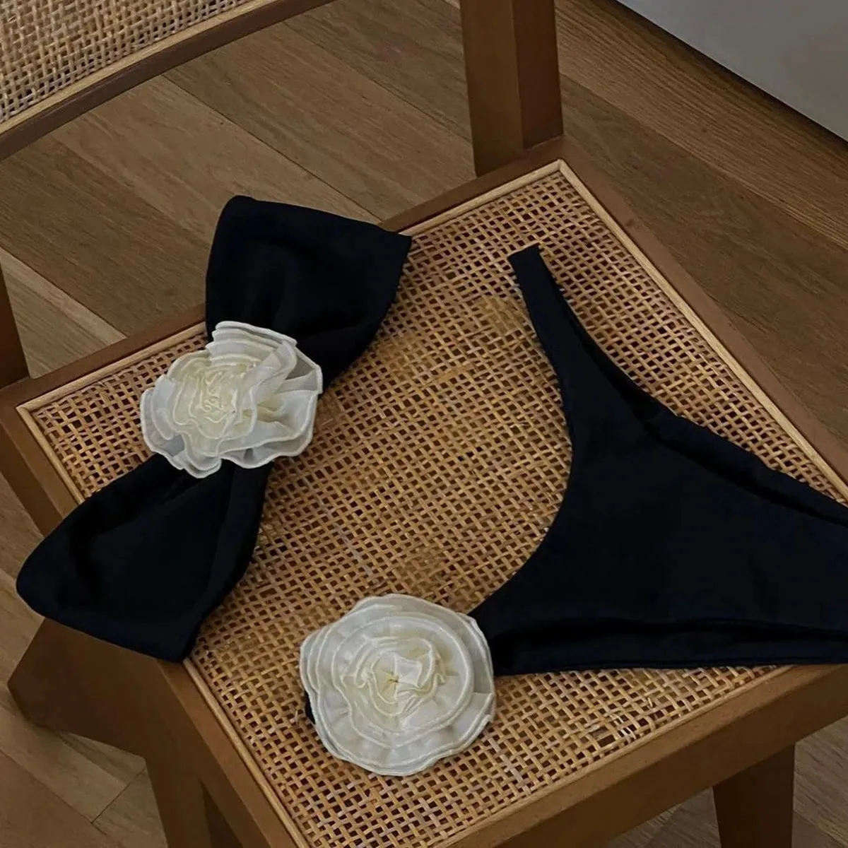 Sexy Floral Bikini Set High Waist Women's Swimsuit Swimwear Micro Bikini Bathing Suit Beachwear