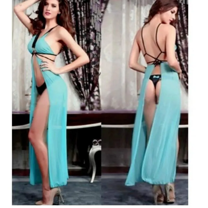 Sexy Women 3 Piece Set Lingerie Slips Toy Exotic Queen Lingerie