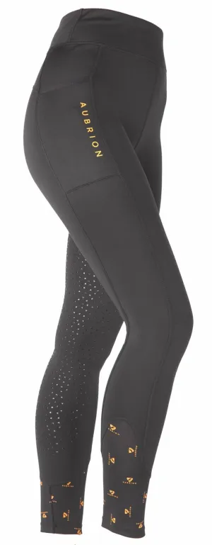 Shires Aubrion Porter Winter Riding Tights-Ladies