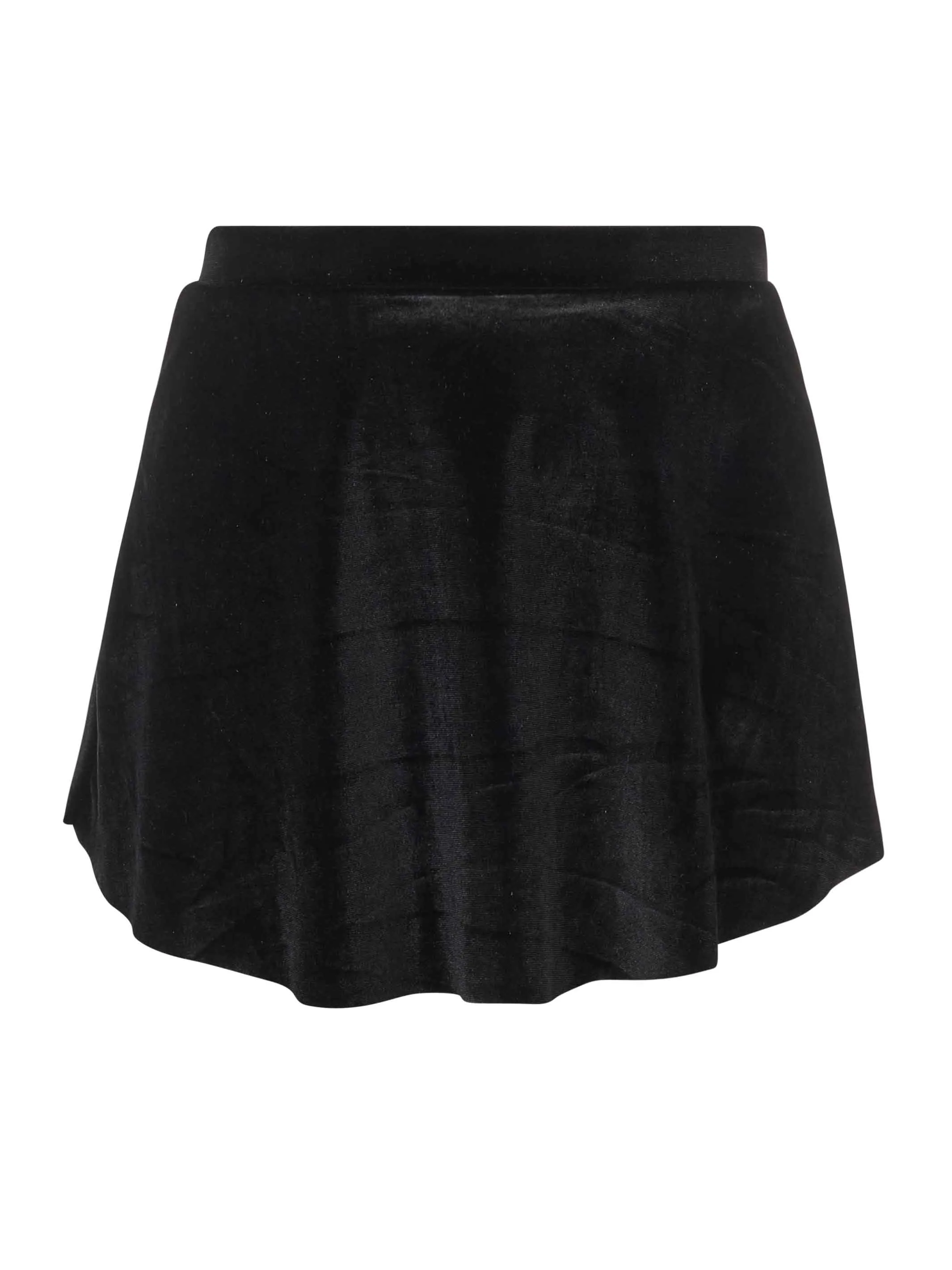Short Velvet Skirt