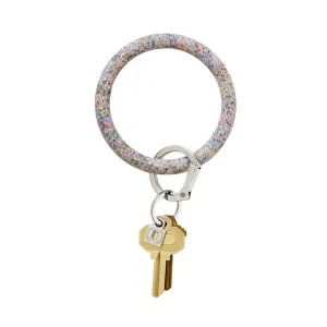 Silicone O-Ring - Rainbow Confetti