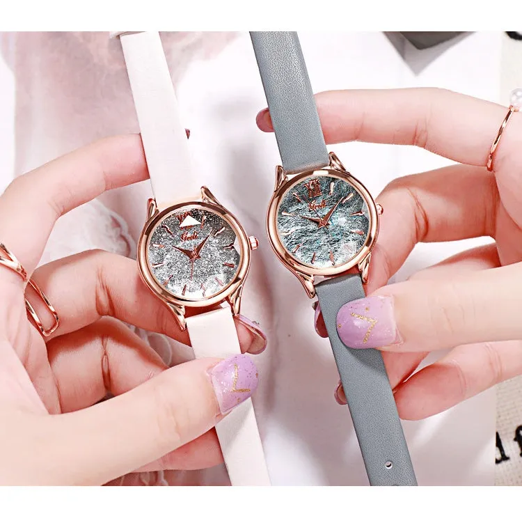 Simple Dial With Scale Women's Watch