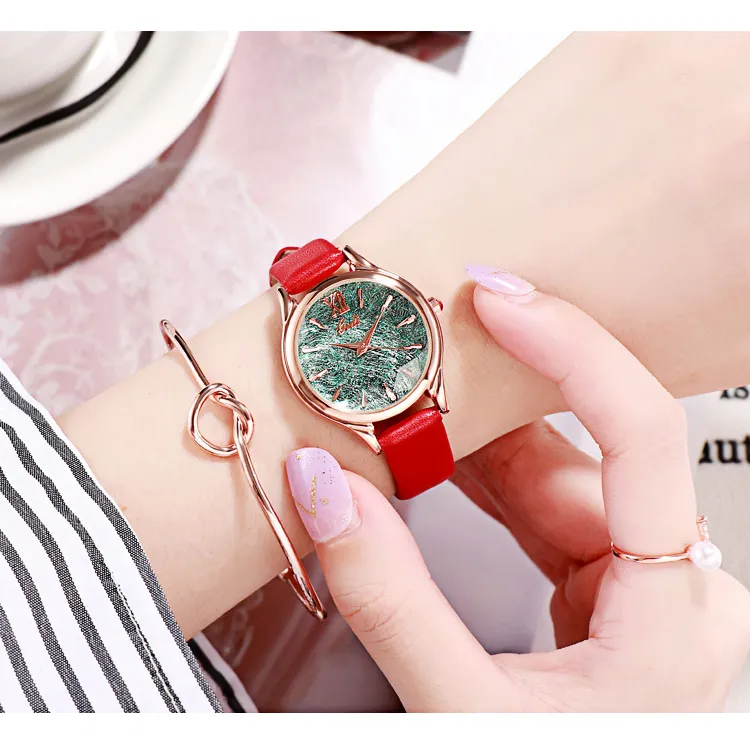 Simple Dial With Scale Women's Watch