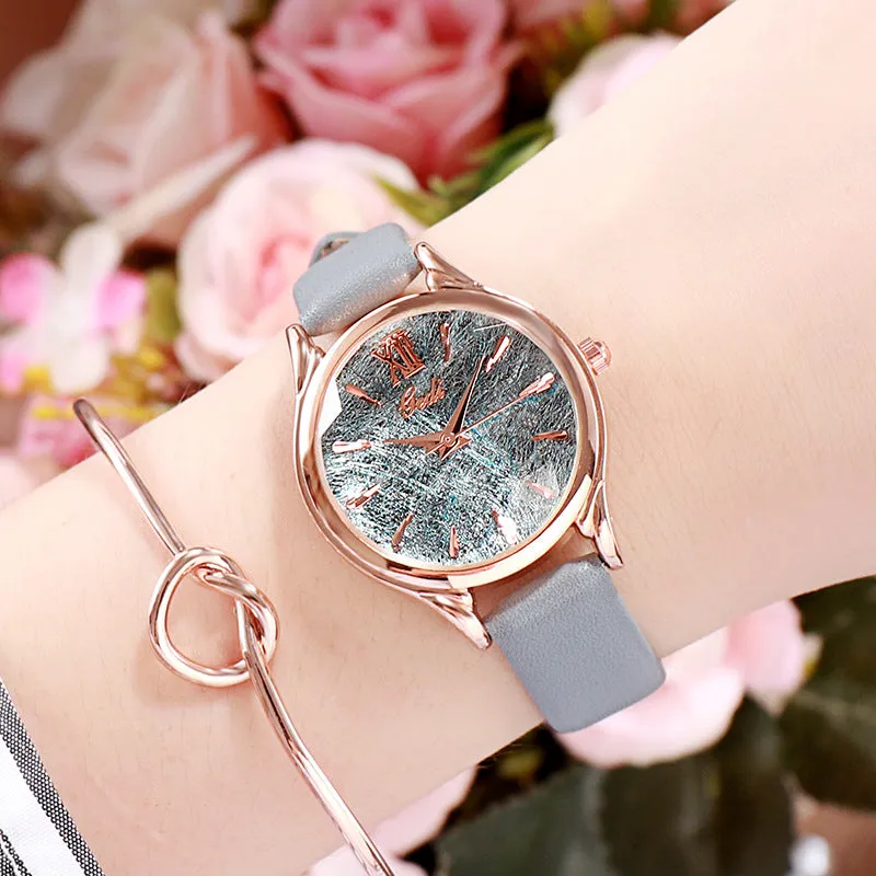 Simple Dial With Scale Women's Watch