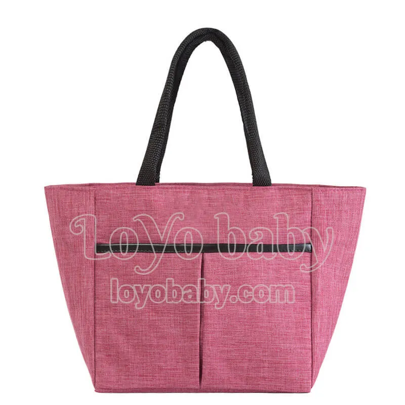 Simple Tote Lunch Bag For Women, With Handles