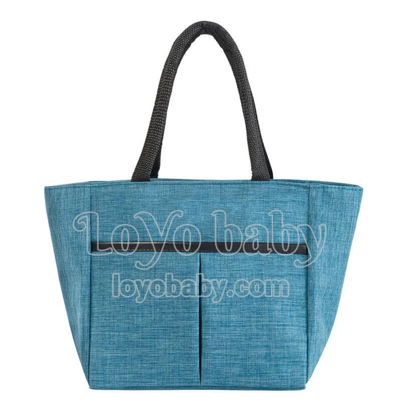 Simple Tote Lunch Bag For Women, With Handles