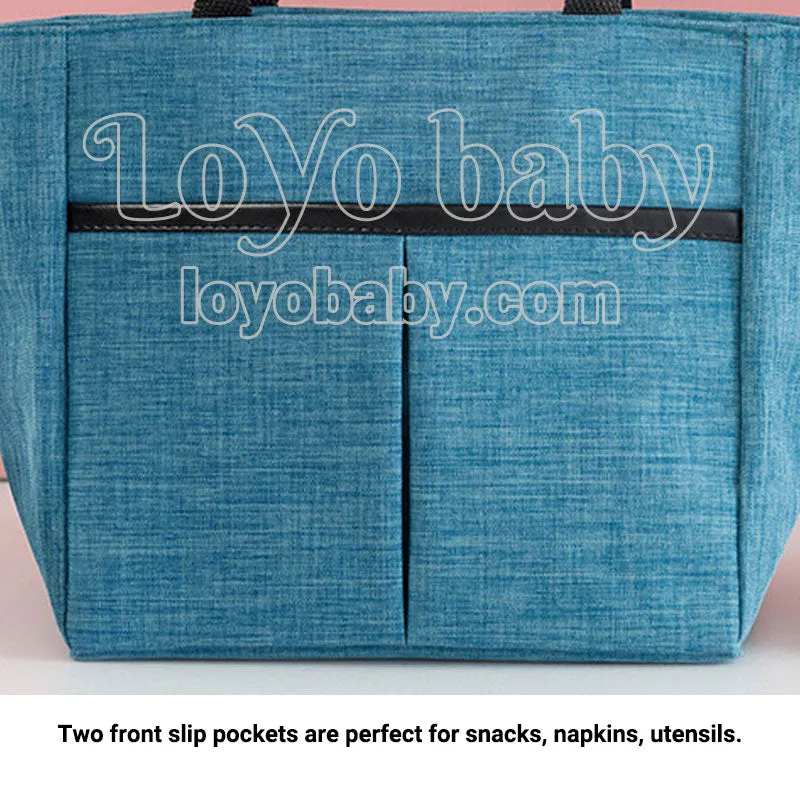 Simple Tote Lunch Bag For Women, With Handles