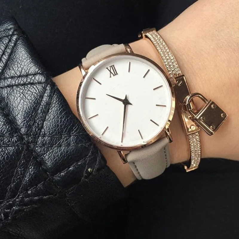 Simple Women's Wristwatch