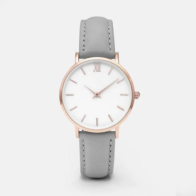 Simple Women's Wristwatch