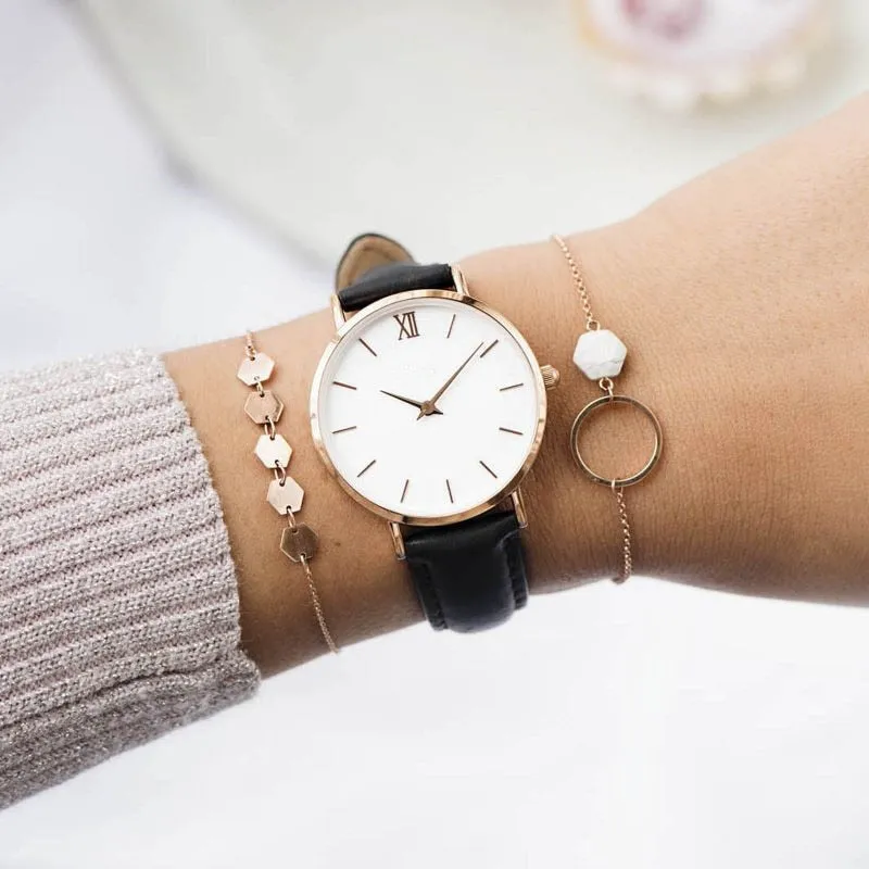 Simple Women's Wristwatch