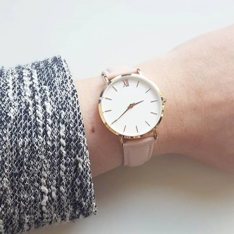 Simple Women's Wristwatch
