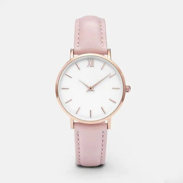 Simple Women's Wristwatch