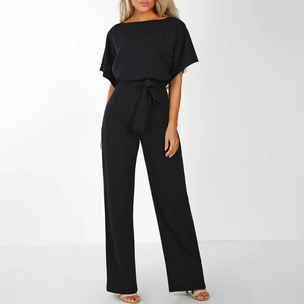 SimplicitySuit™ | Women's Casual Jumpsuit | Lightweight Fabric, Relaxed Fit & Adjustable Straps