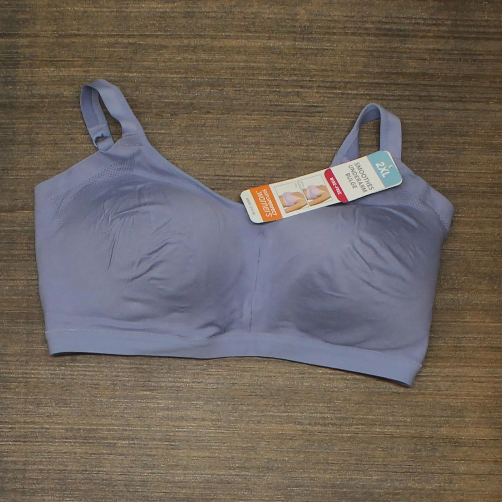 Simply Perfect by Warner's Women's Underarm Smoothing Seamless Wireless Bra
