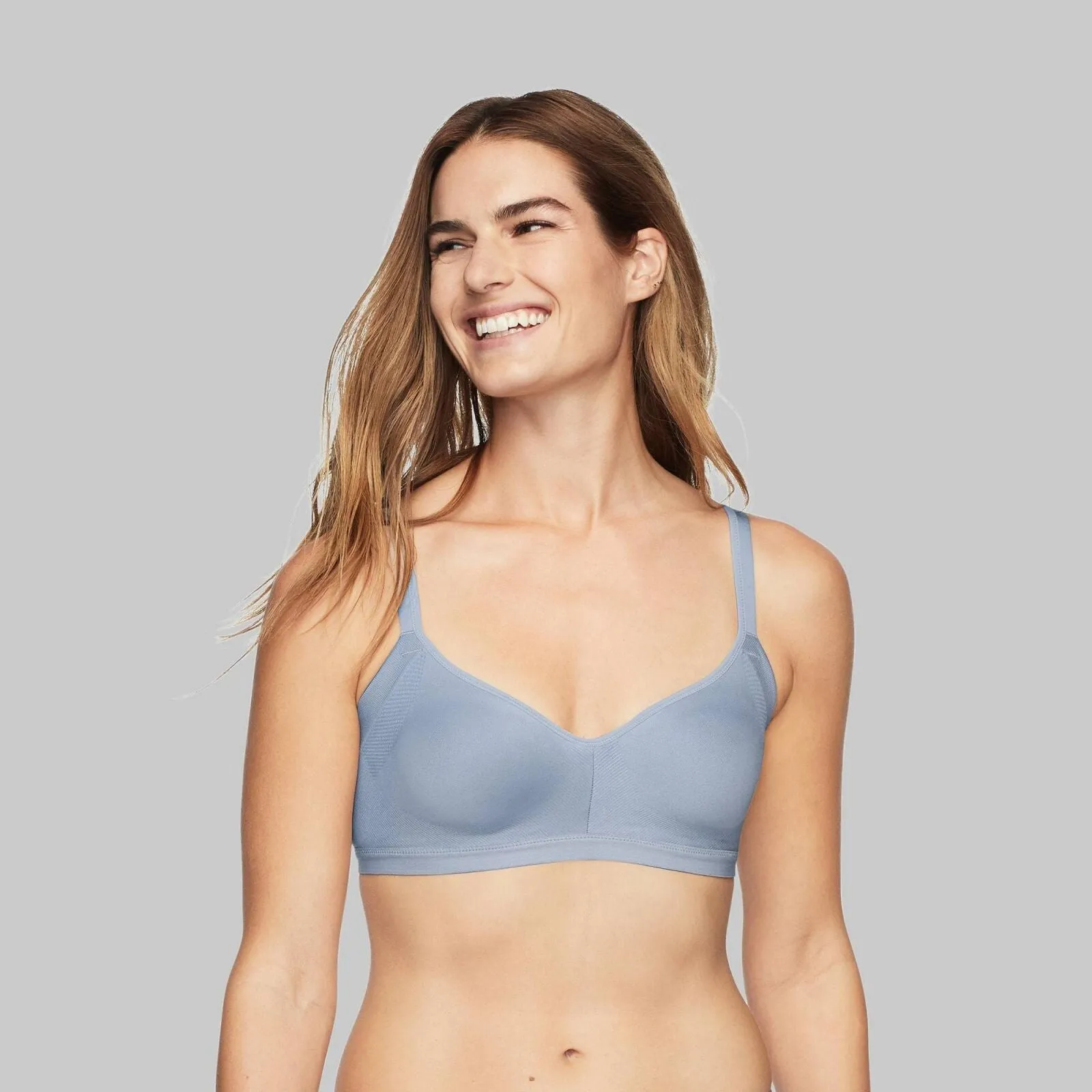 Simply Perfect by Warner's Women's Underarm Smoothing Seamless Wireless Bra