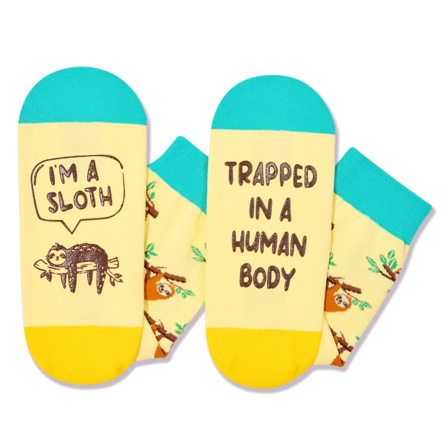 Sloth Gifts for Women - Funny Sloth Socks for Girl Boys, Novelty Sloth Gifts for Men
