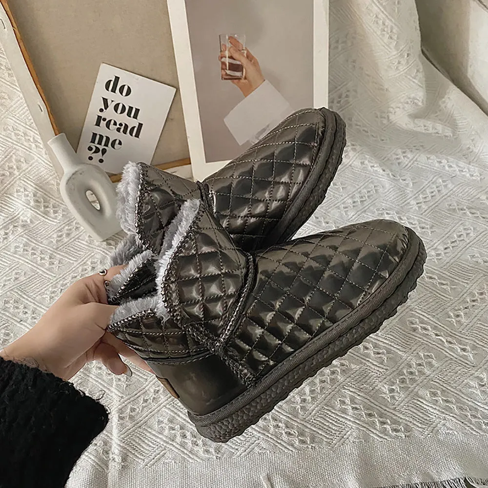 Snow Boots Women Plus Velvet Thick Fur