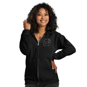 SO ELEPHANT WOMEN'S "INSPIRE & MOTIVATE 2" ZIP UP HEAVY BLEND/ EMBROIDERED FRONT