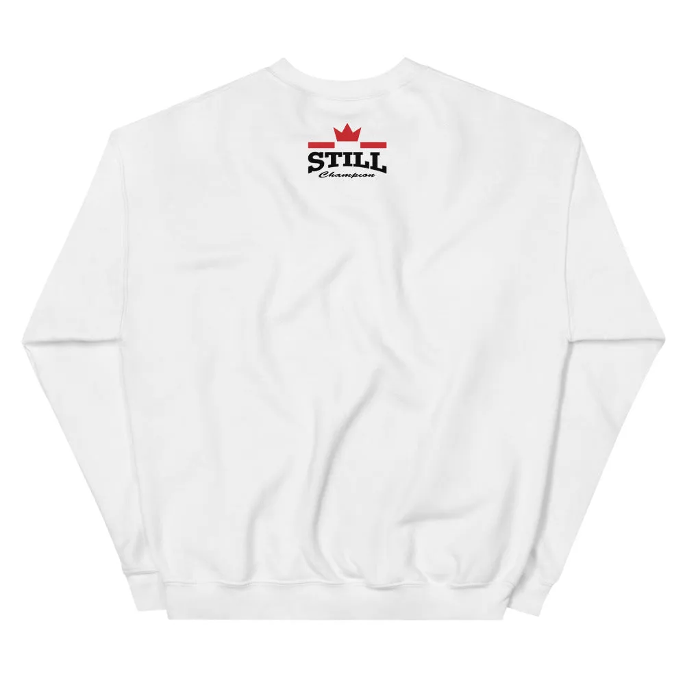 Soaring Champion women's sweatshirt with ASC logo on back label