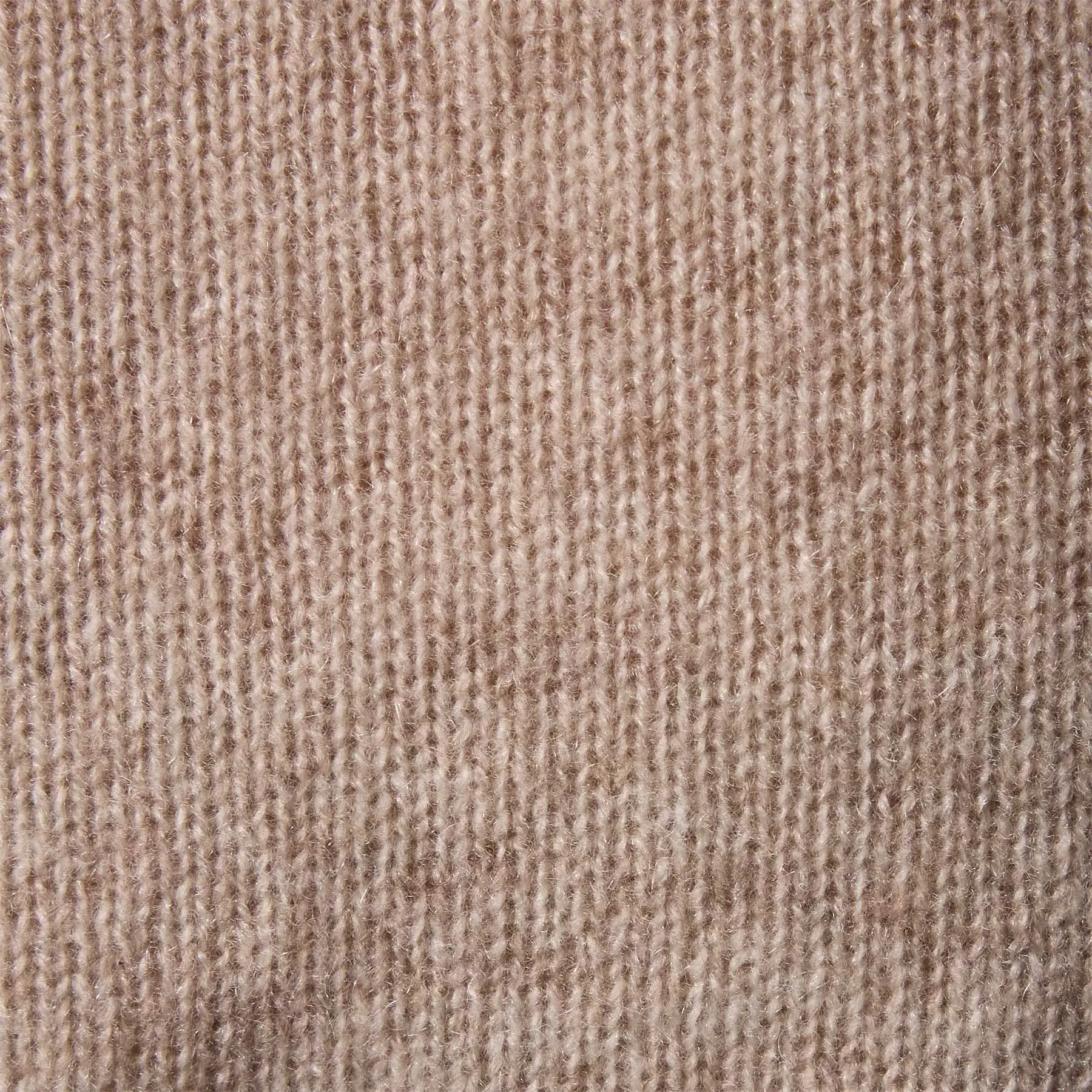Soft Featherweight Cashmere Cropped Sweater - Light Beige