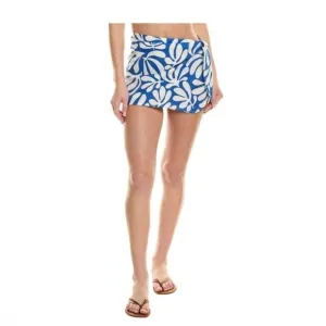 Solid &amp; Striped NWT Women's Blue The Mini Linen-blendPareo Cover-up in Sz M-L