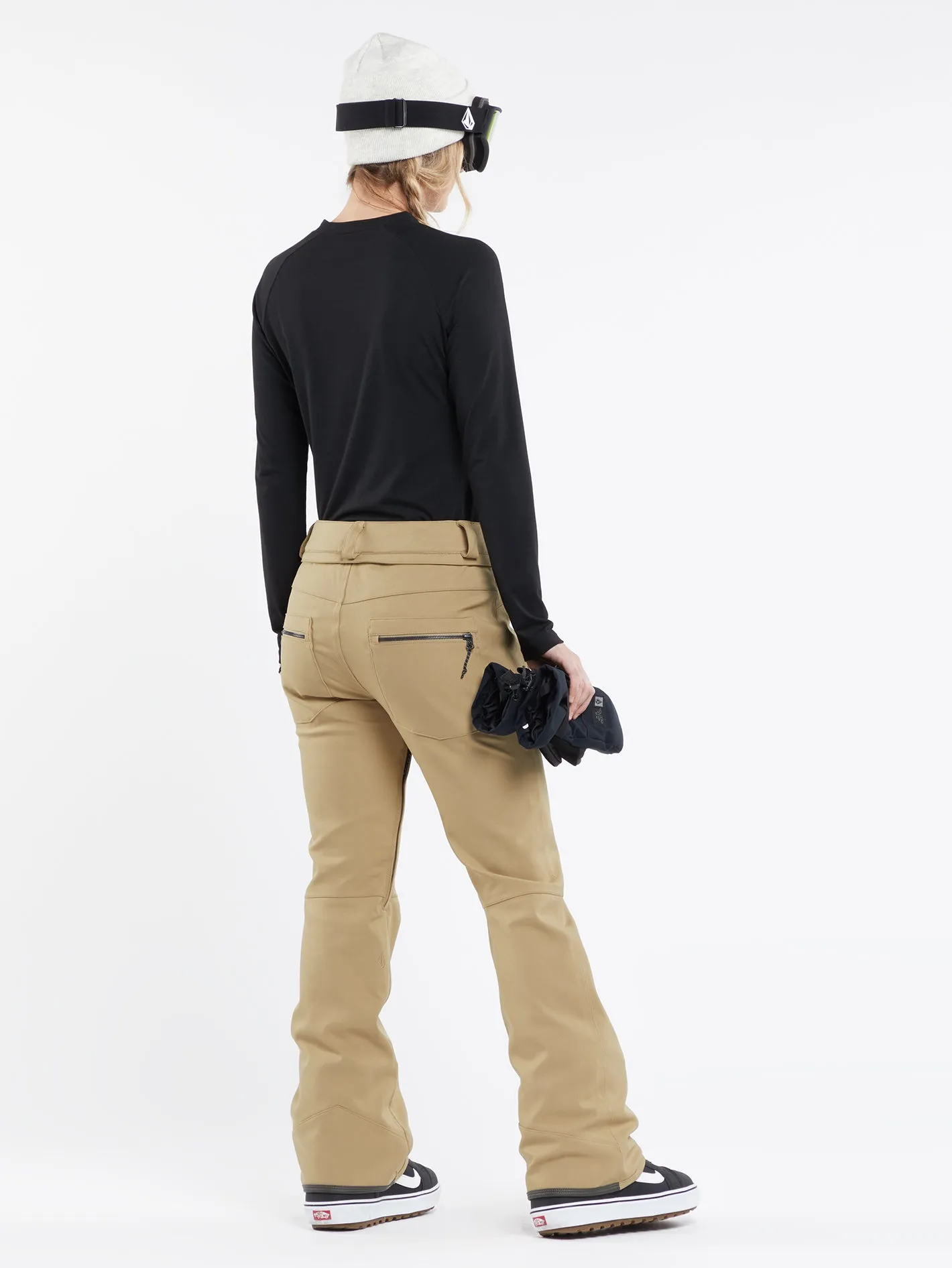 Species Stretch Trousers - DARK KHAKI