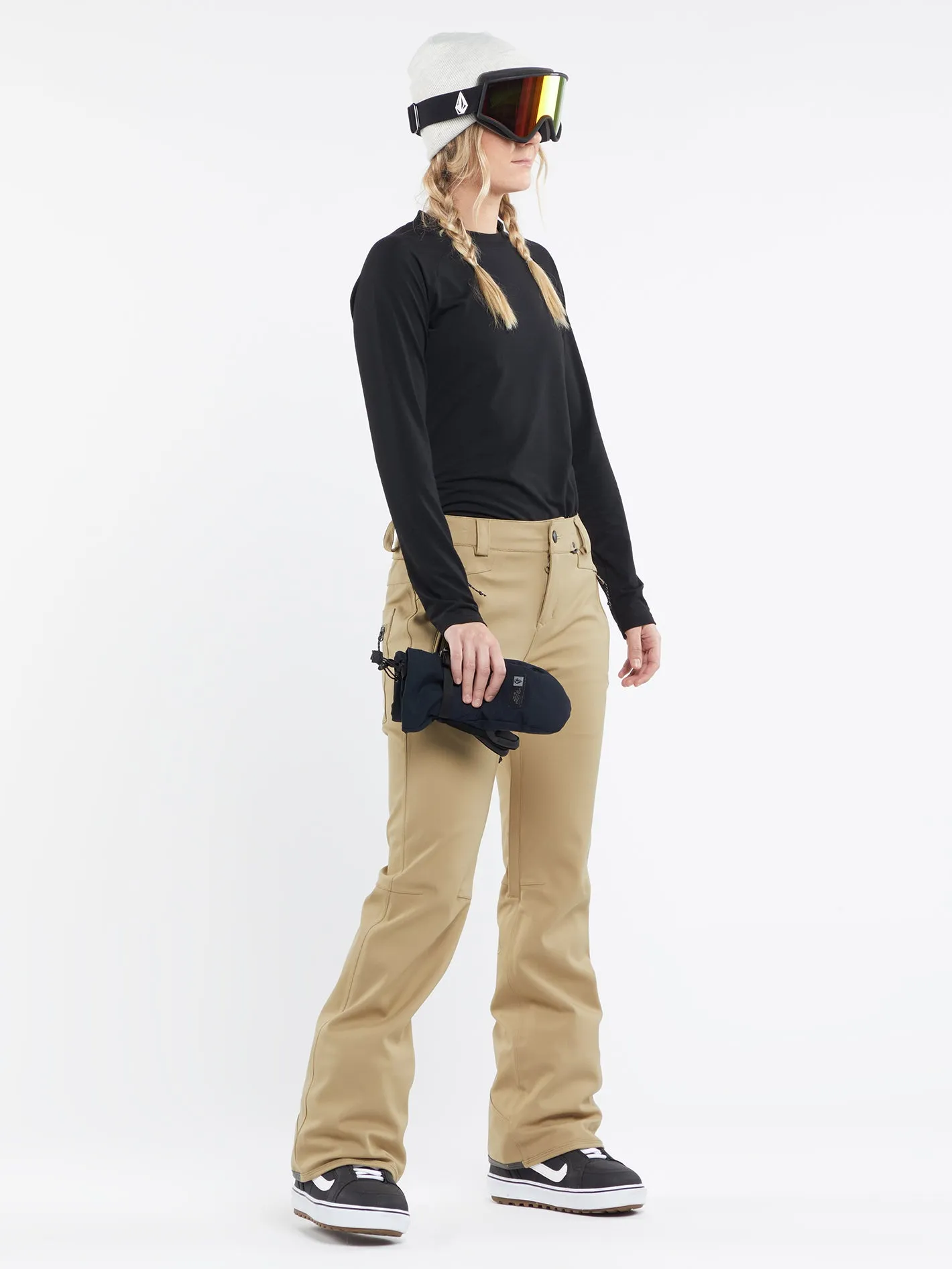 Species Stretch Trousers - DARK KHAKI