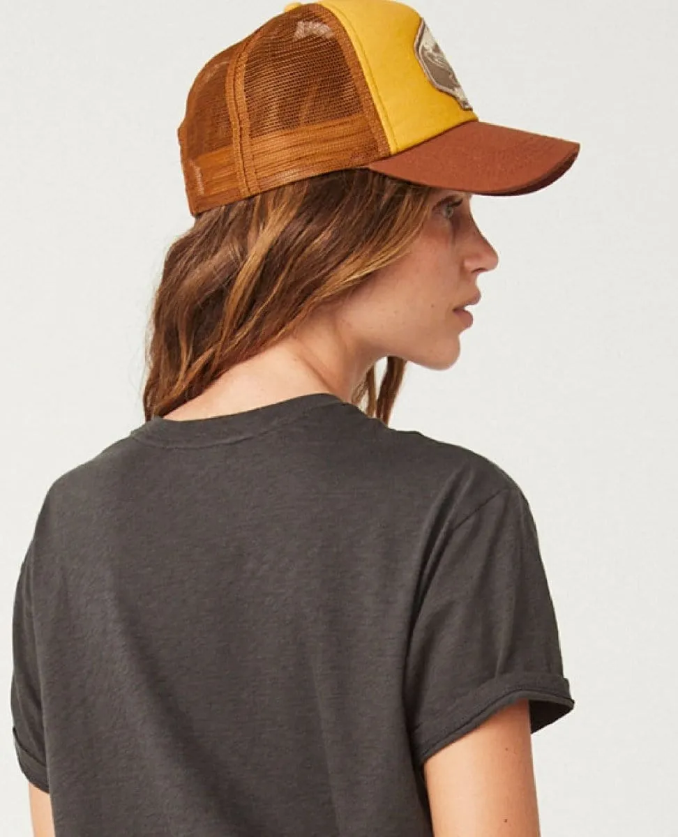 Sunshine Bandit Mango Trucker Hat