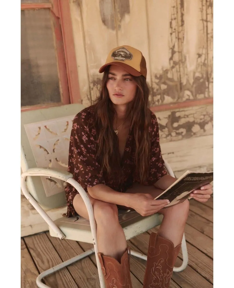 Sunshine Bandit Mango Trucker Hat