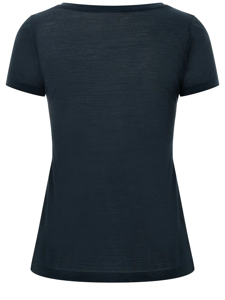 SUPER.NATURAL Women's Sierra 140 V Neck Tee, Style #SNW021470