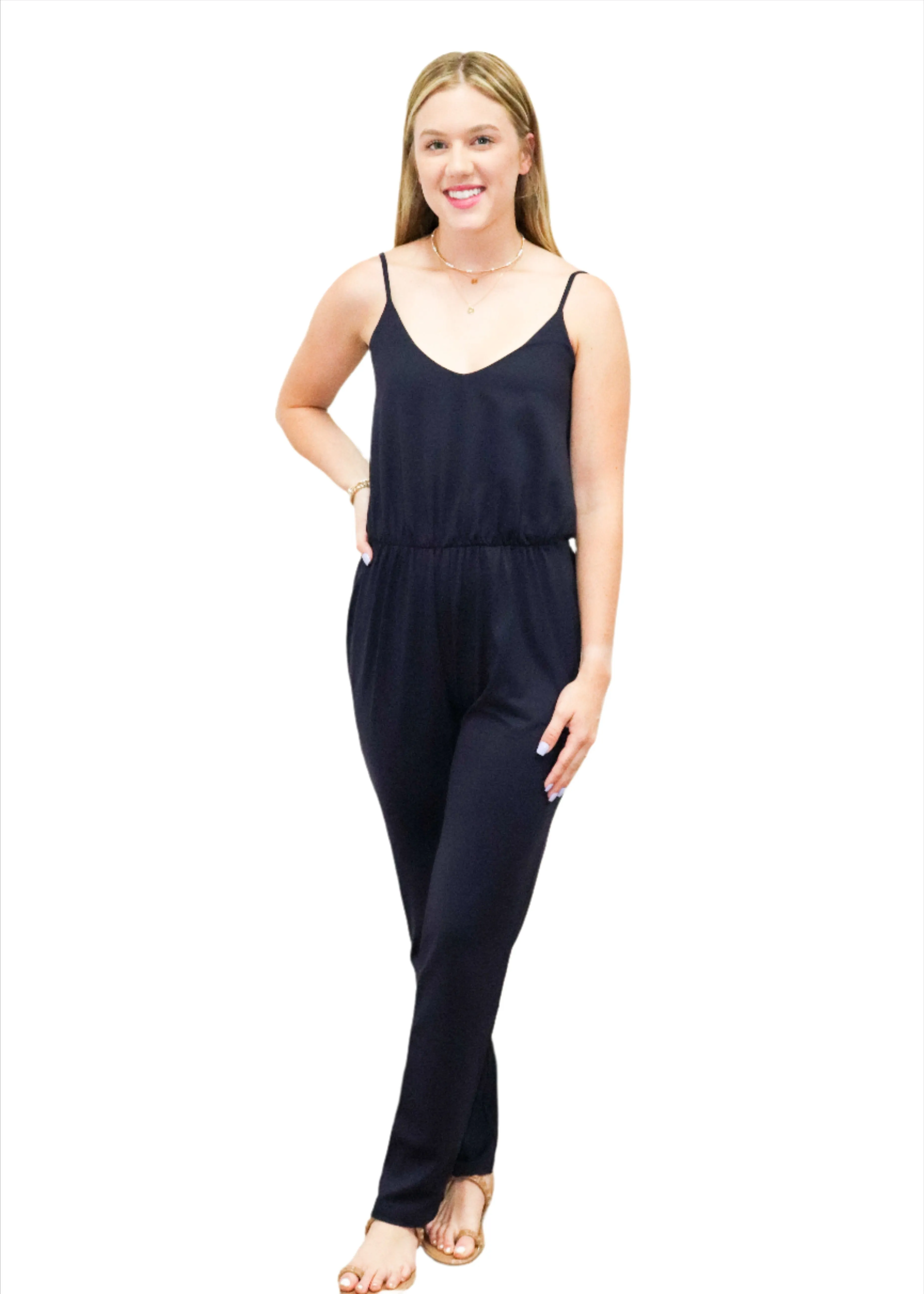 Susana Monaco Slip Jumpsuit 32"