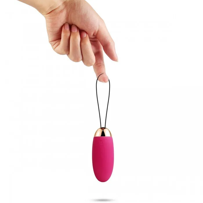 SVAKOM Elva Remote-Controlled Wearable Intelligent Vibrating Bullet Egg - Pink
