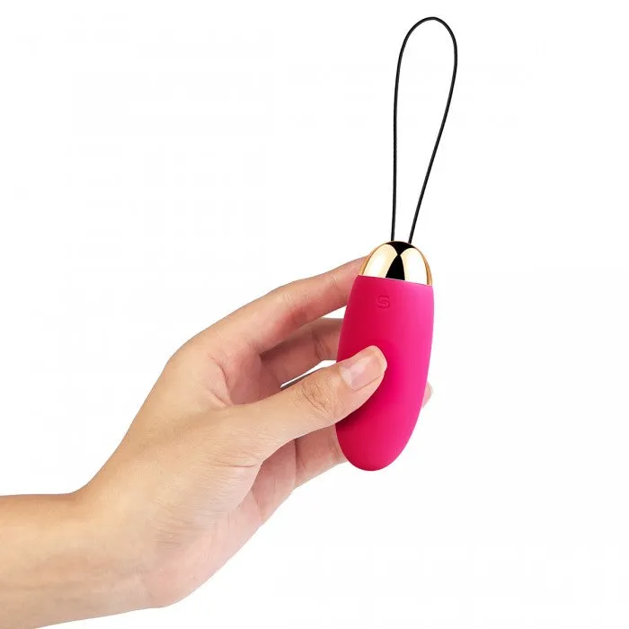 SVAKOM Elva Remote-Controlled Wearable Intelligent Vibrating Bullet Egg - Pink