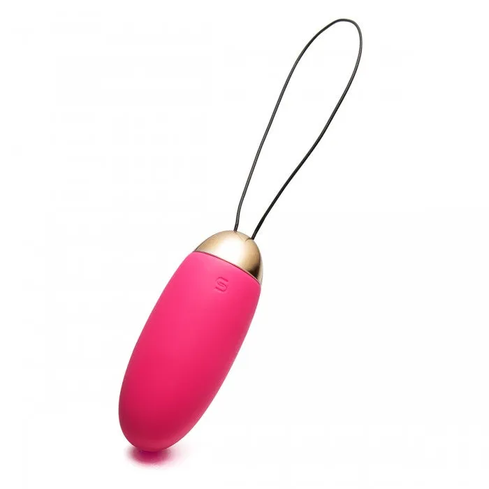 SVAKOM Elva Remote-Controlled Wearable Intelligent Vibrating Bullet Egg - Pink