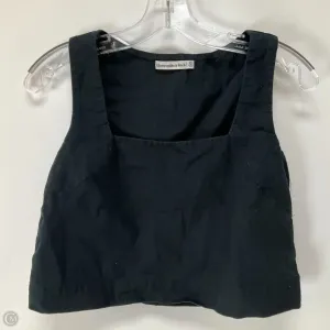 Tank Top By Abercrombie And Fitch In Black, Size: Xs