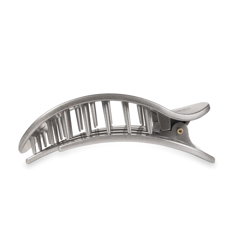 TELETIES | Large Flat Round Hair Clip {Disco Daydream}