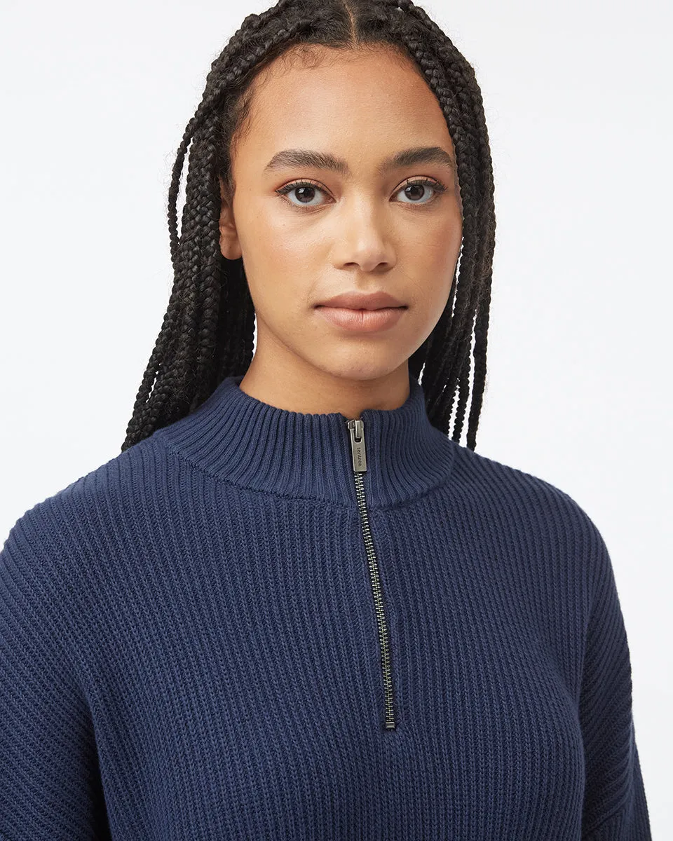 Tentree Highline 1/4 Zip Mock Neck