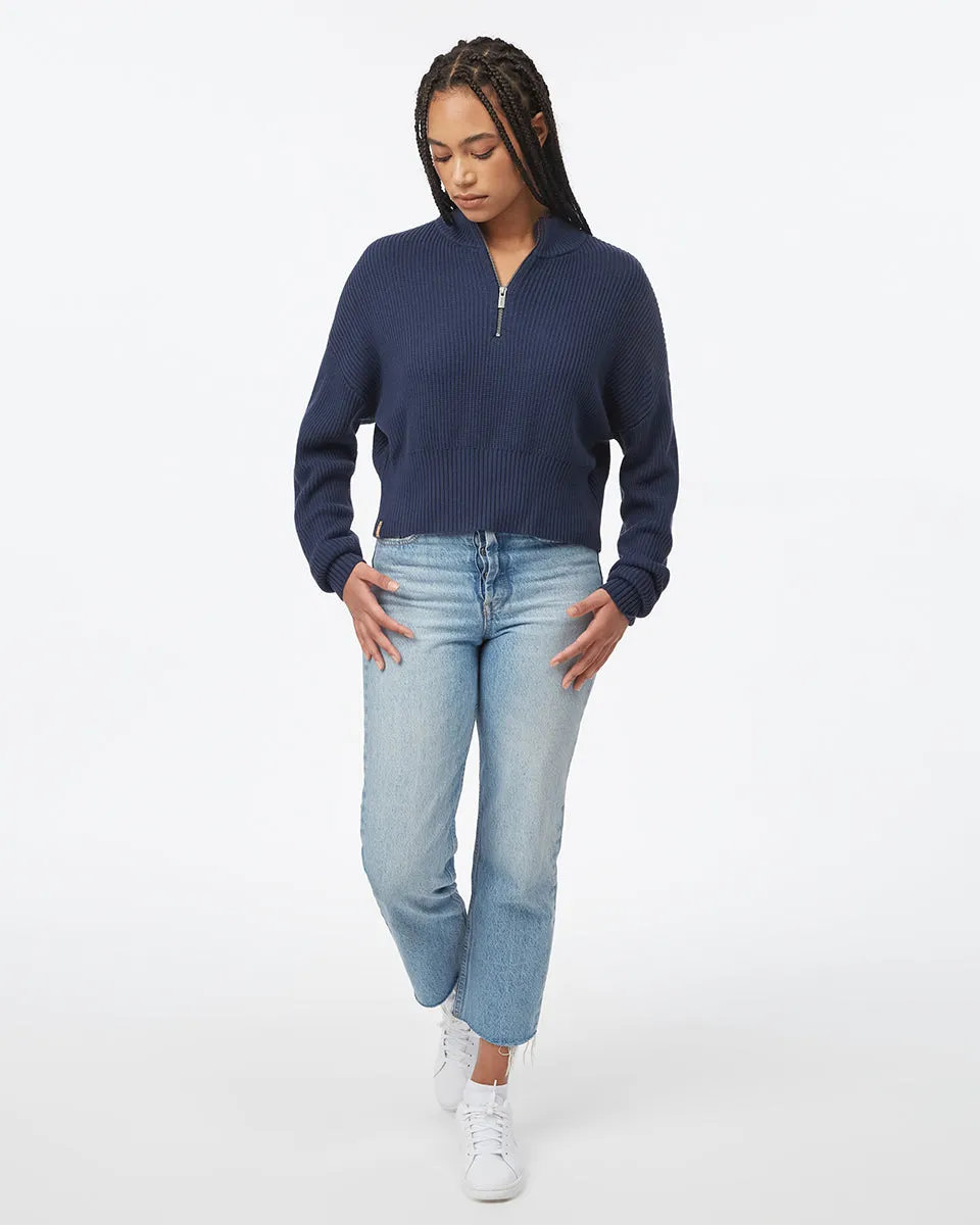 Tentree Highline 1/4 Zip Mock Neck