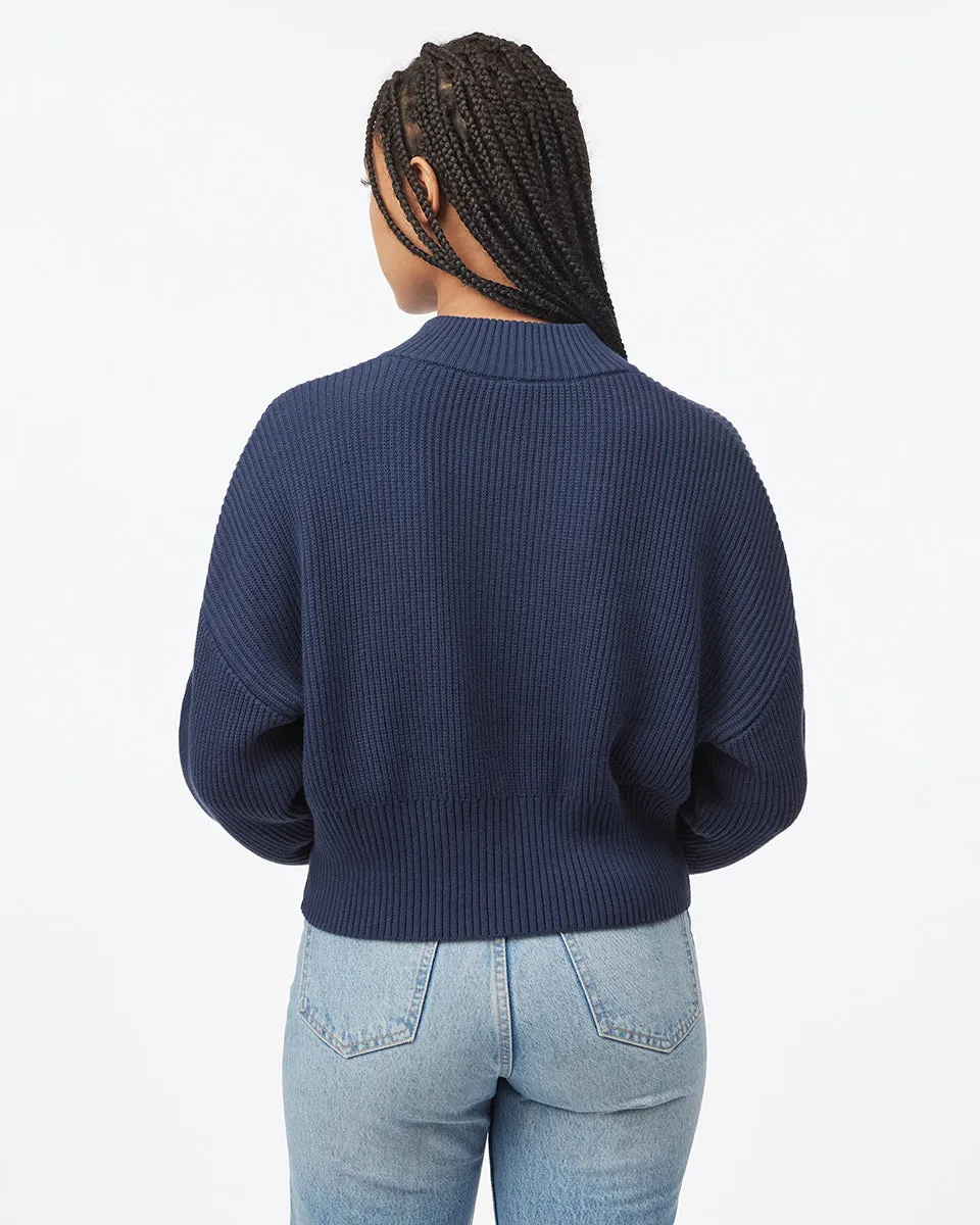 Tentree Highline 1/4 Zip Mock Neck