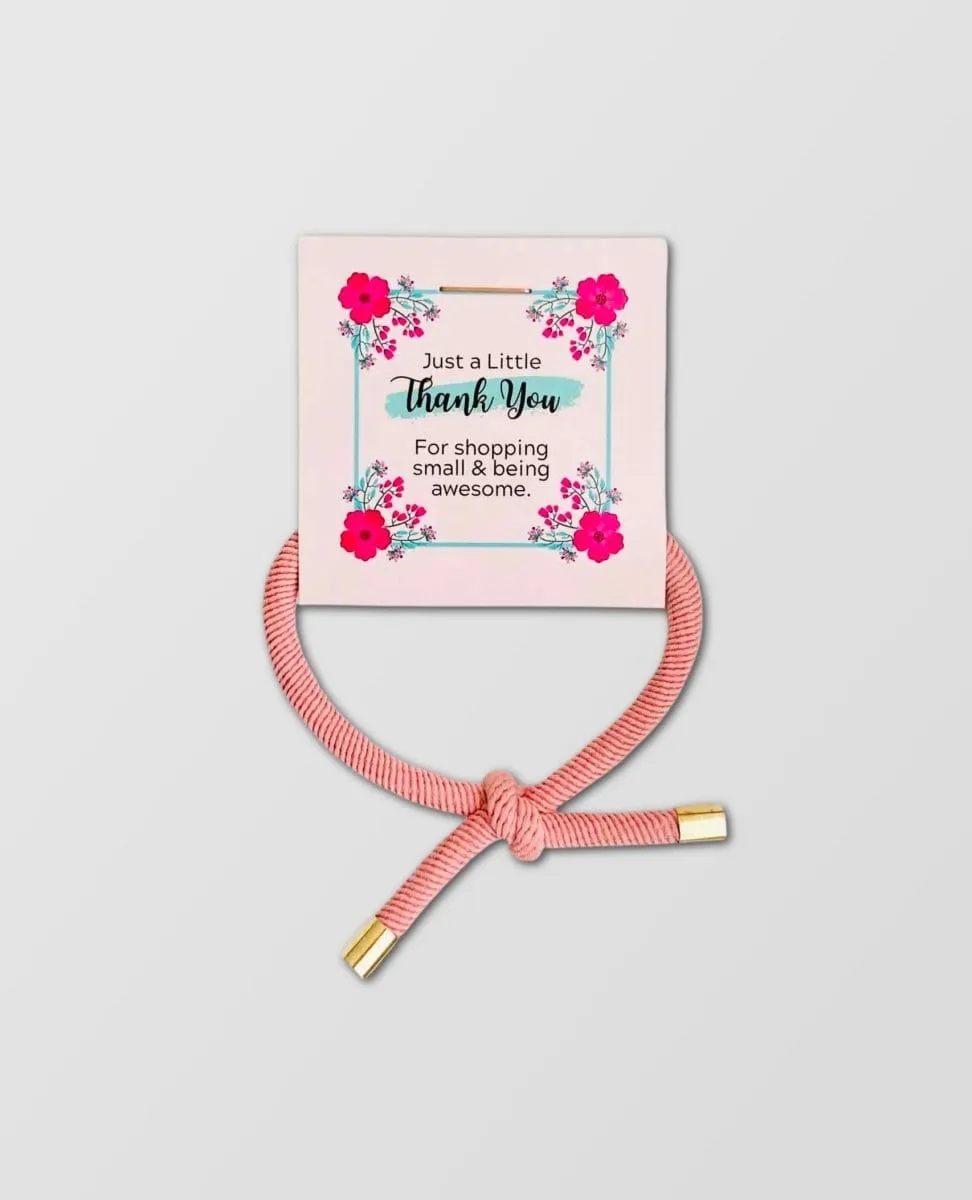 Thank You Gifts Elastic Hair Ties  Assorted
