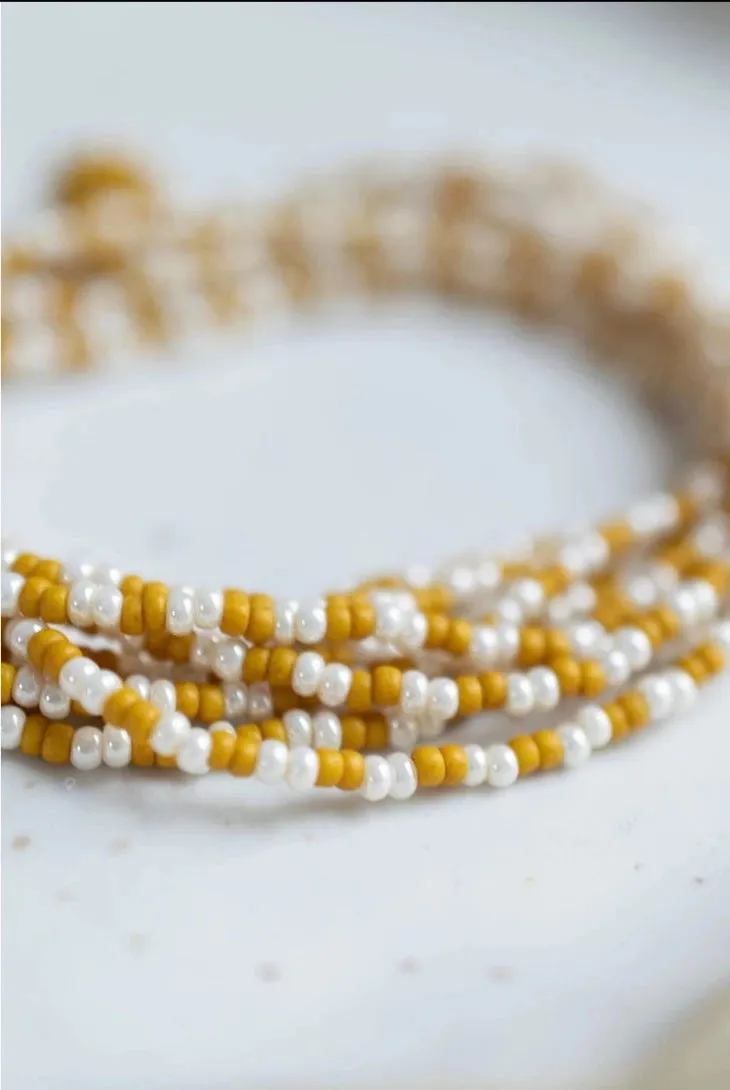 The Beaded Wrap Bracelet - Cuadrado