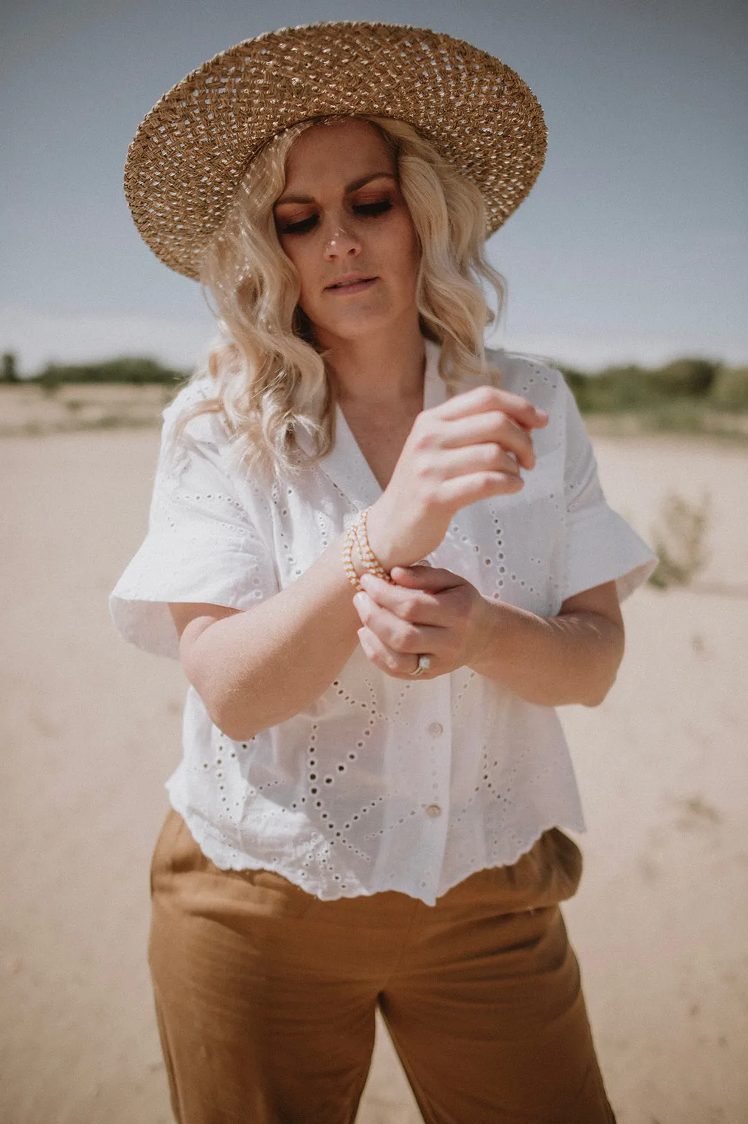 The Beaded Wrap Bracelet - Cuadrado