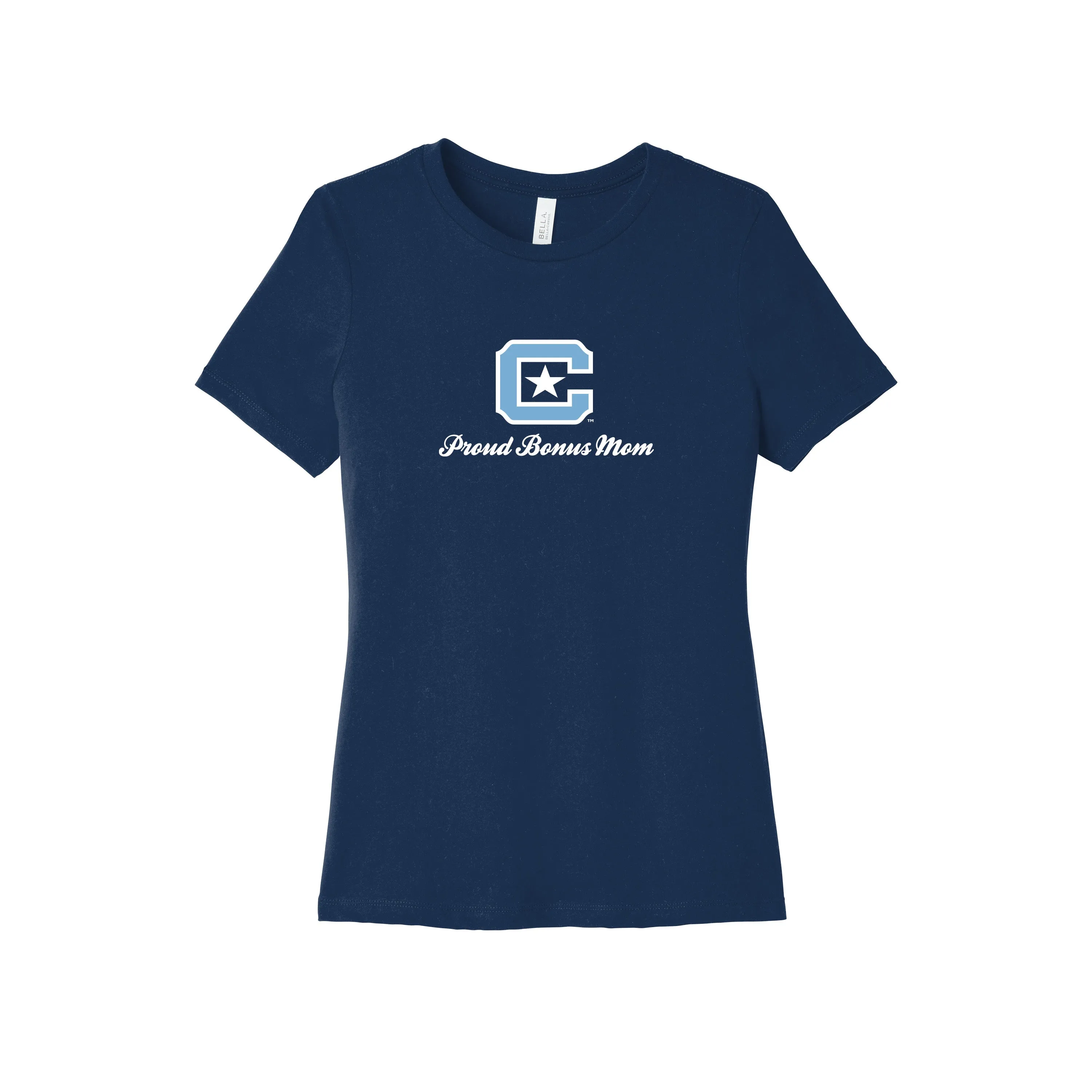 The Citadel, Proud Bonus Mom - Women’s Relaxed Jersey Short Sleeve T-Shirt