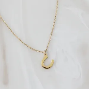 The Horseshoe Necklace - Gold or Silver